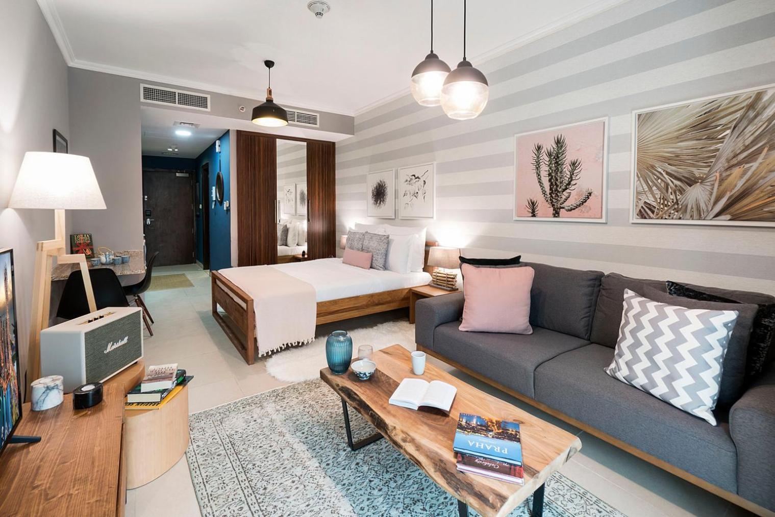 Blueground Jlt Marina View Pool Gym Dxb-212 Apartment *